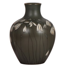 Mettlach vase, 7.7" ht., 2477