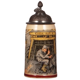 Mettlach stein, .5L, 980[1909]