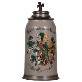 Student stein, stoneware, 3.0L, Rhenofrankonia sei's Panier