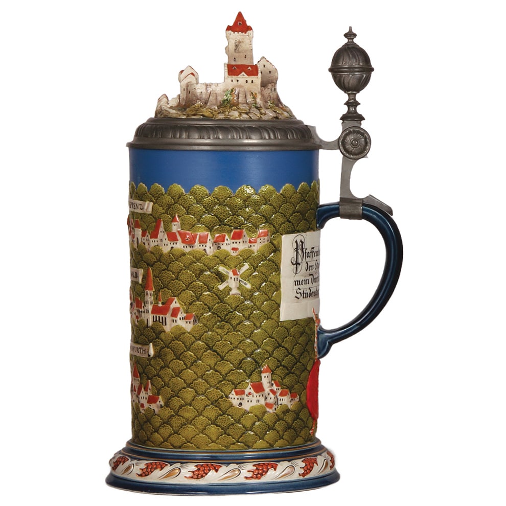 Mettlach stein, 3.8L, 2038, Rodenstein  - 2