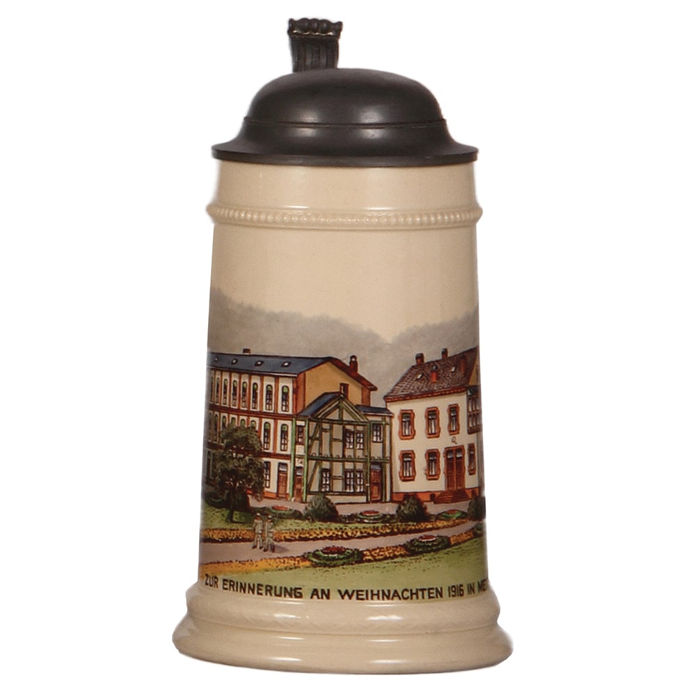 Mettlach stein, .5L, 2271, Mettlach Hospital  (1 of 3)