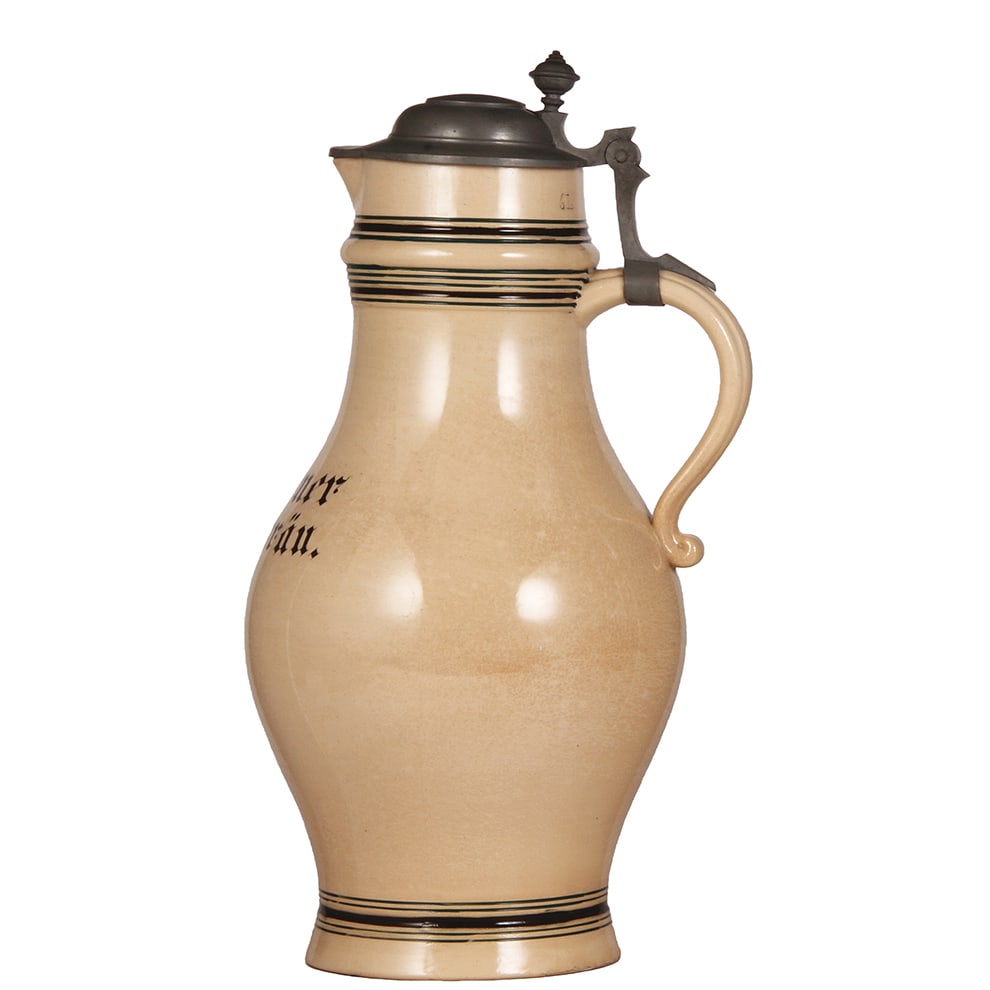 Pottery stein, 6.0L, Münchener Bürgerbräu  - 2