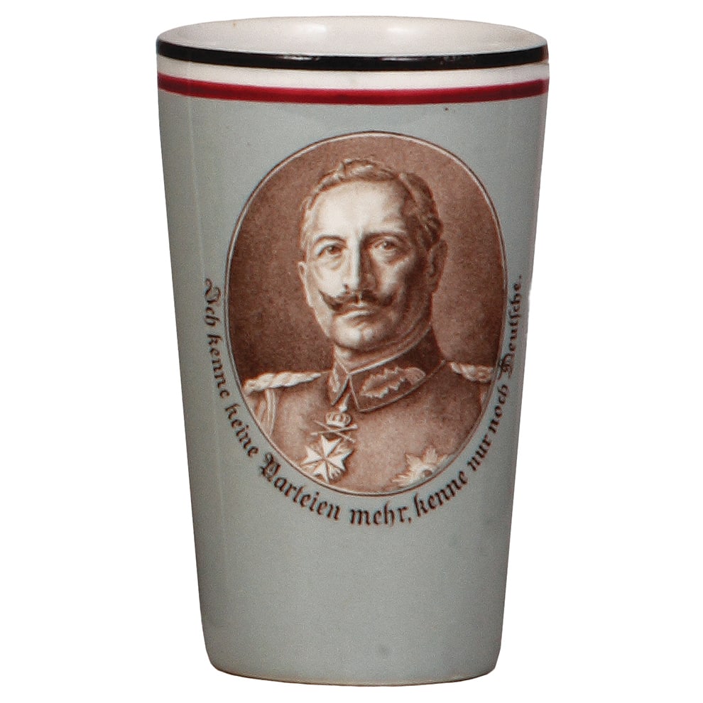 Villeroy & Boch Dresden beaker, .25L, Wilhelm II. (1 of 3)