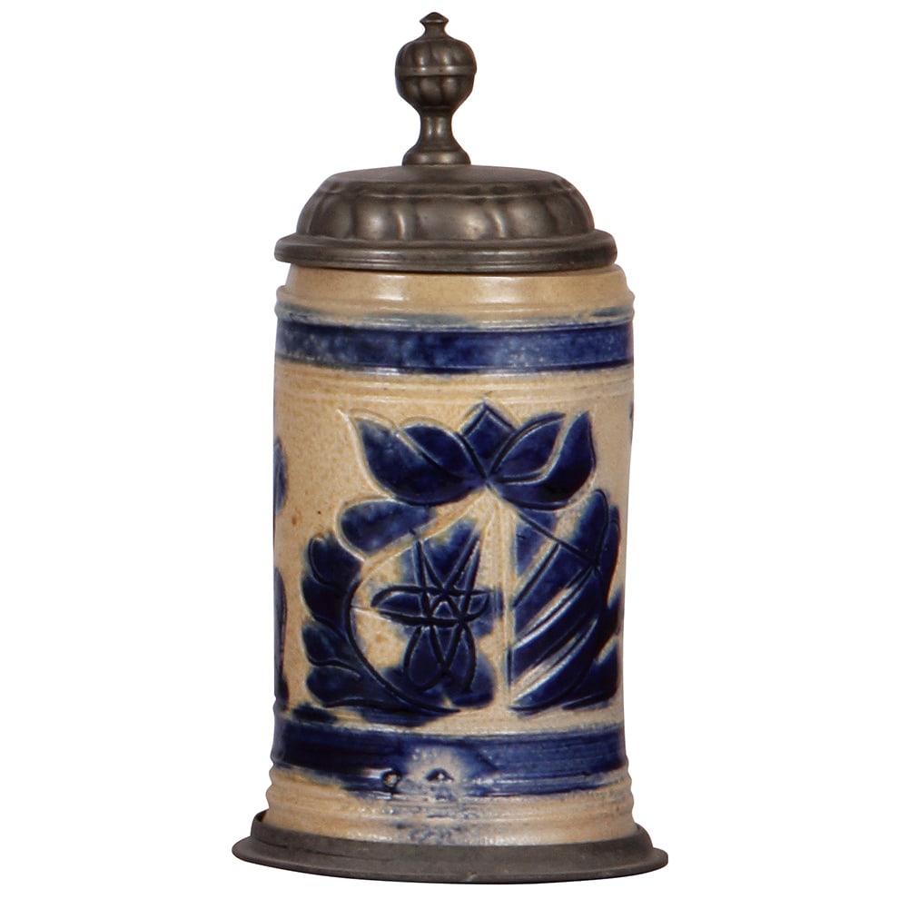 Muskauer Walzenkrug, 8.4'' ht., mid 1700s, . (1 of 4)