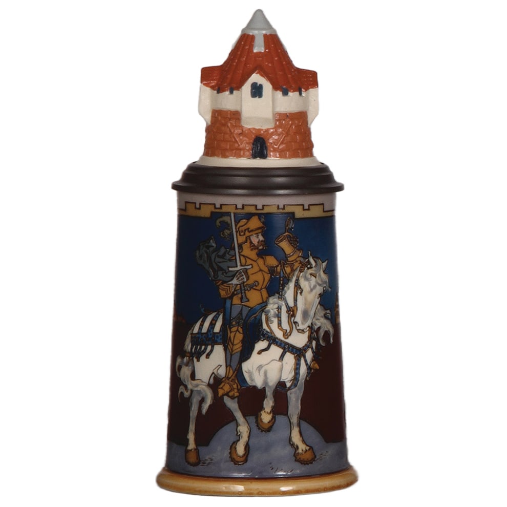 Mettlach stein, .5L, 2765, etched. (1 of 3)