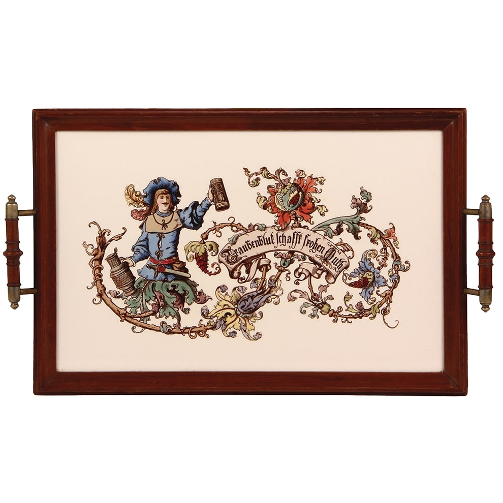 Villeroy & Boch, Dresden tray, 16.3" x 10.9". (1 of 2)