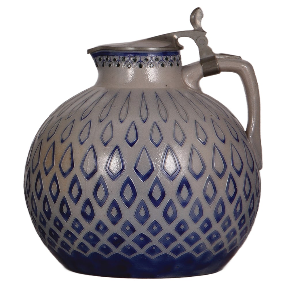 Richard Riemerschmid Kanne, 4.5L, by Reinhold Merkelbach. (1 of 3)