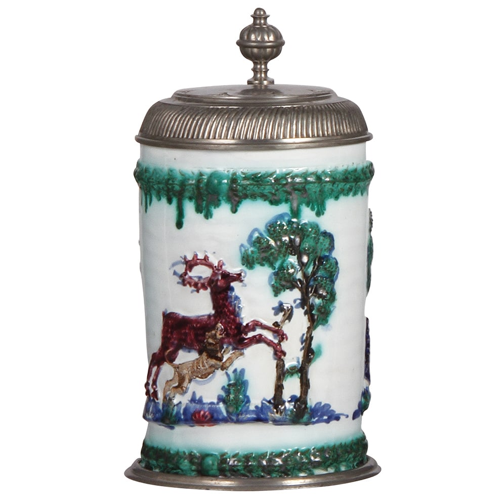 Terra cotta stein, 9.9 ht., Münchener Werkstätten. (1 of 3)