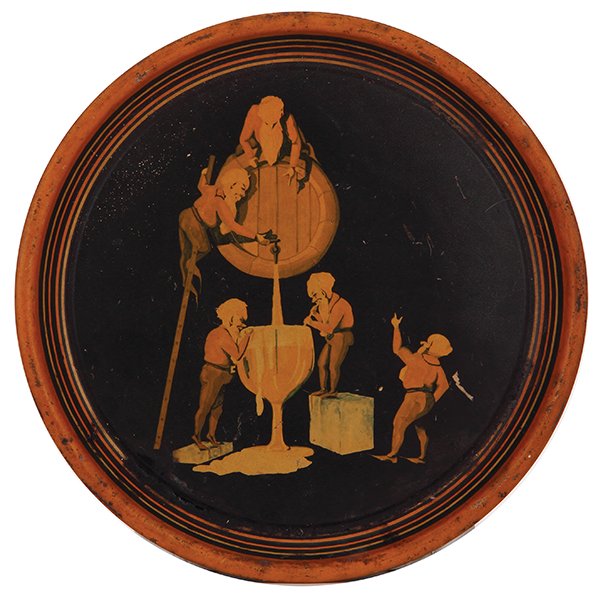 Gnome Brewery advertising tray (1 of 2)