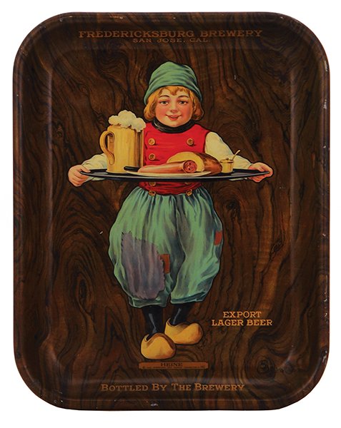 Fredericksburg Brewery advertising tray (1 of 2)