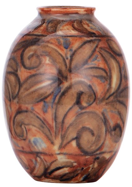 Rookwood pottery vase, 1945, Elizabeth Barrett (1 of 3)
