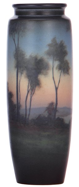 Rookwood pottery vase, after 1910, Lenore Asbury (1 of 3)
