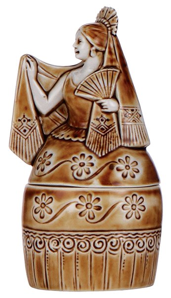 Porcelain figurine, marked Schäfer & Vater (1 of 2)