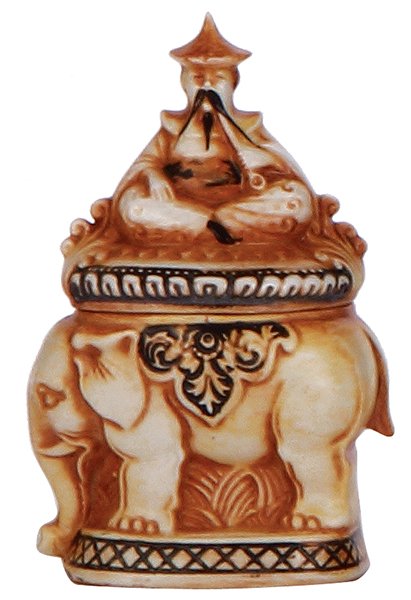 Porcelain figurine, marked Schäfer & Vater (1 of 3)