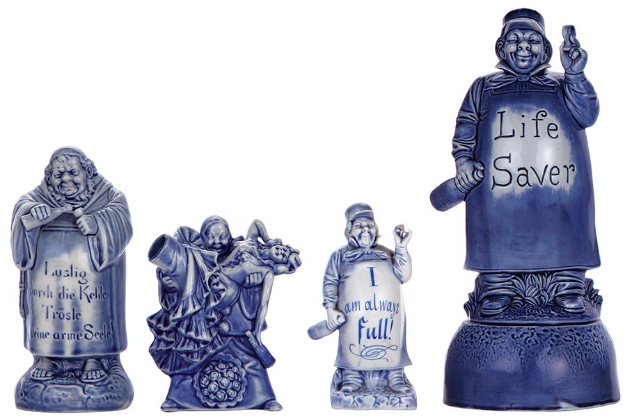 Four bottles, marked or by Schäfer & Vater (1 of 1)