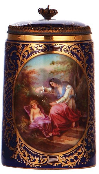 Royal Vienna porcelain stein (1 of 4)