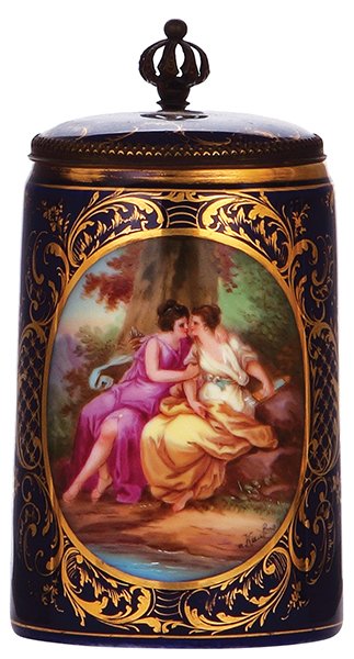 Royal Vienna porcelain stein (1 of 4)