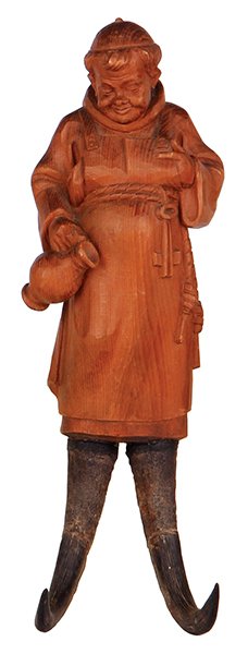 Black Forest clothing hook, Monk (1 of 2)