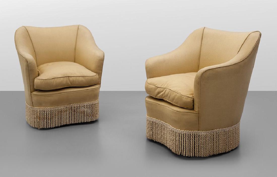 GIO PONTI Due poltrone per CASA E GIARDINO, (1 of 1)