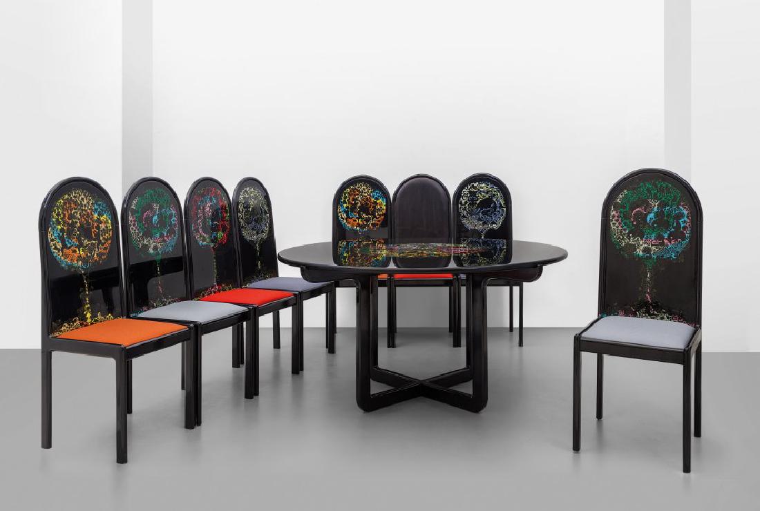 BJORN WIINBLAD Un tavolo e otto sedie per (1 of 3)