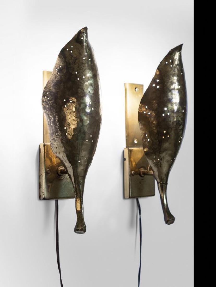 ANGELO LELII Due lampade a parete per (1 of 1)