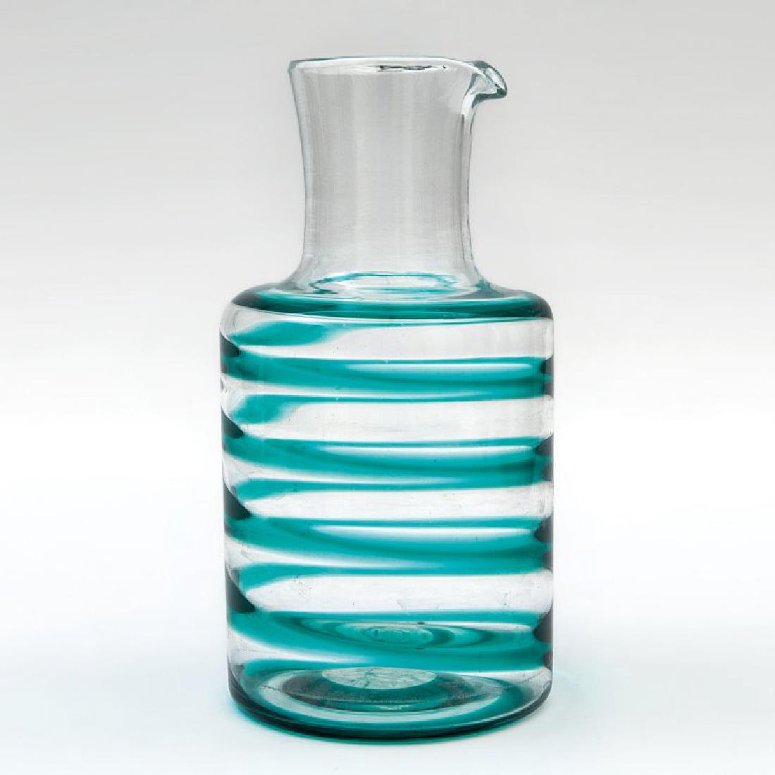 CARLO SCARPA  Una caraffa di vetro a fasce per (1 of 1)