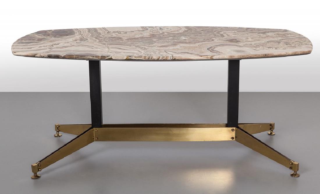 UN TAVOLINO, anni '50.  Ferro verniciato, (1 of 1)