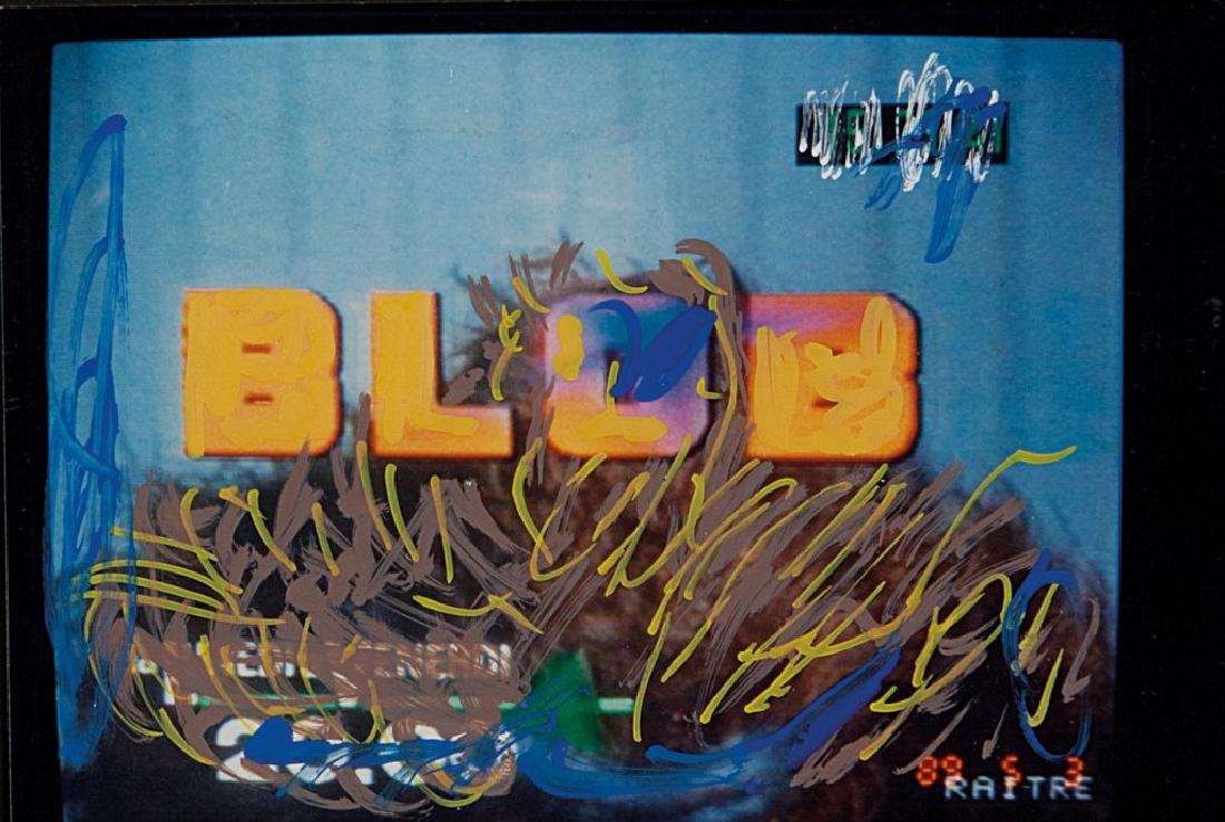 MARIO SCHIFANO (1934-1998)  Senza titolo (1 of 2)