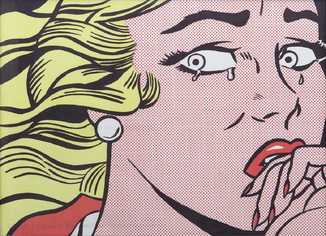 ROY LICHTENSTEIN (1923-1997)  Manifesto della (1 of 2)