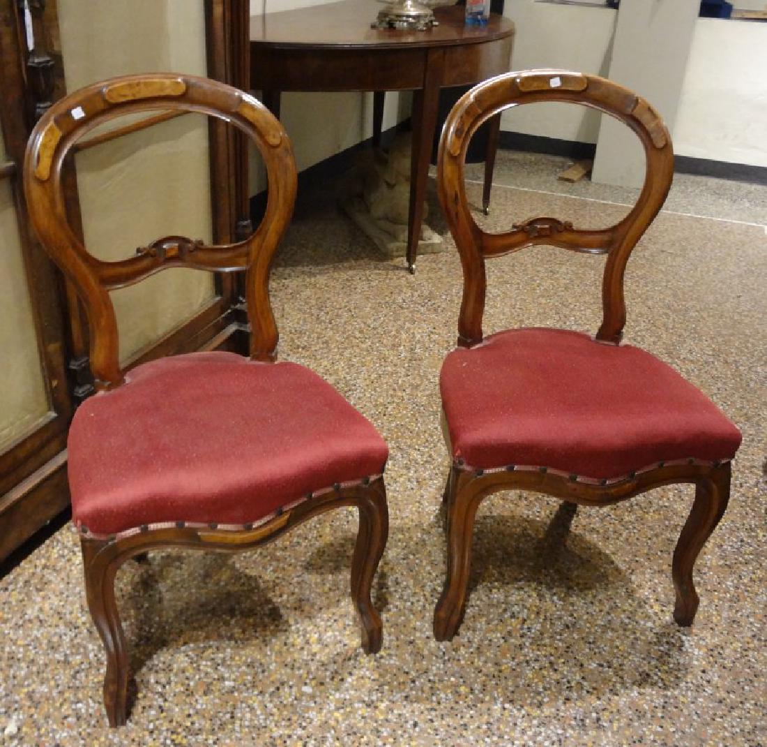 Quattro sedie Luigi Filippo sec.XIX (1 of 1)