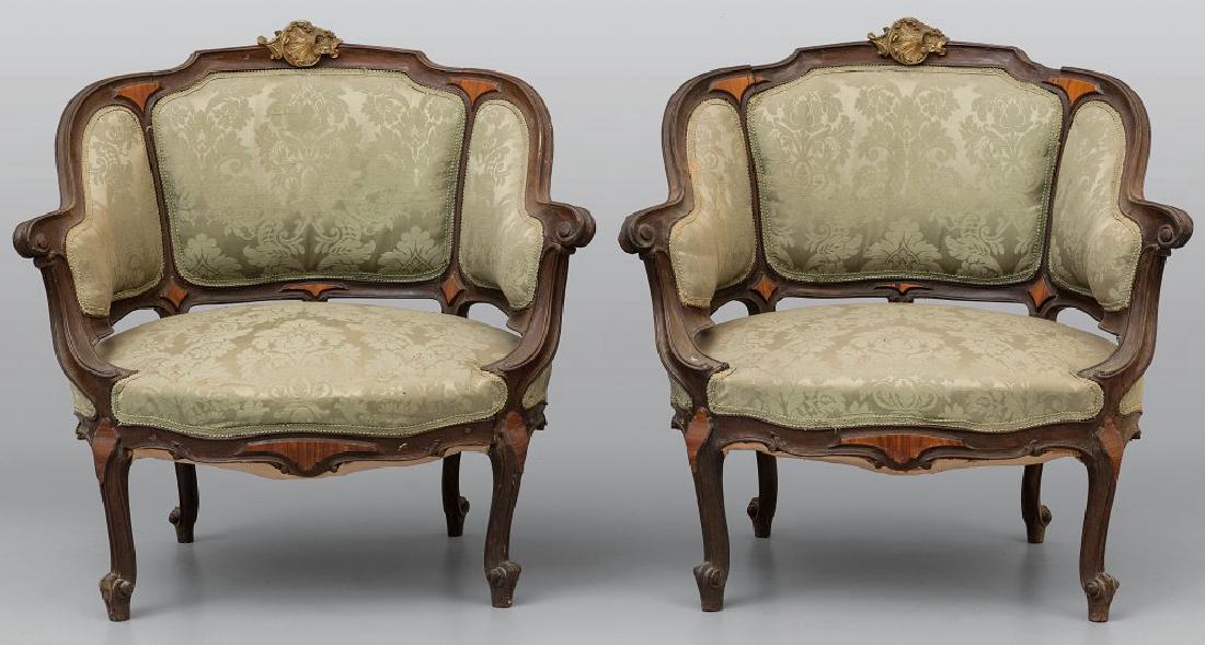 Coppia di poltrone e coppia di sedie in (1 of 3)