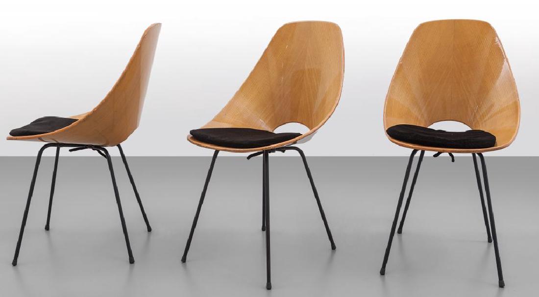 VITTORIO NOBILI Tre sedie "Medea" per FRATELLI (1 of 1)