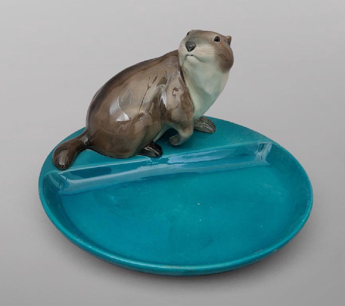 FELICE TOSALLI "Marmotta su piatto", CERAMICHE (1 of 1)