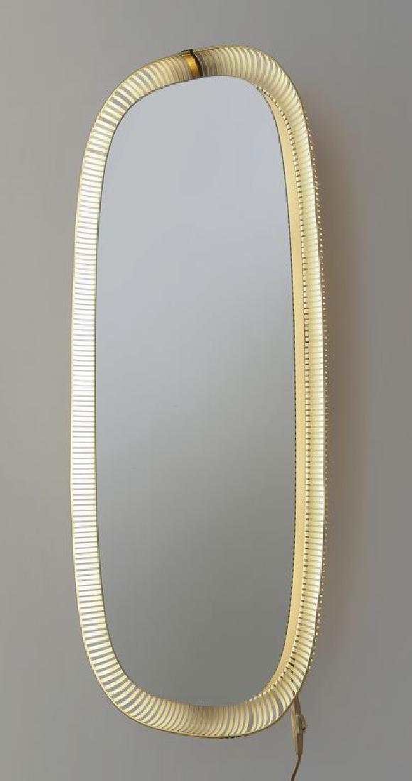 UNO SPECHIO RETROILLUMINATO, anni '50 Ottone (1 of 1)