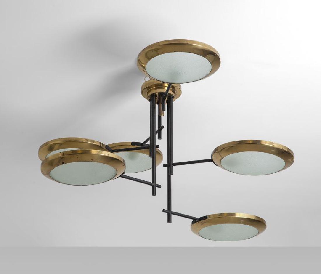 STILNOVO  Una lampada a sospensione, anni '50. (1 of 1)