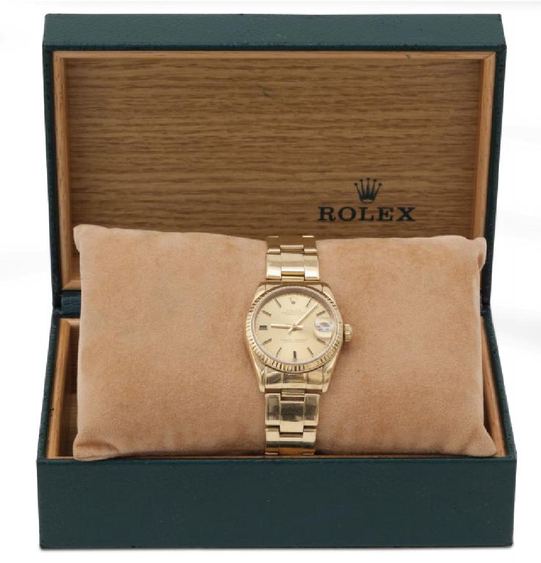 Orologio in oro giallo modello Date Just misura (1 of 1)