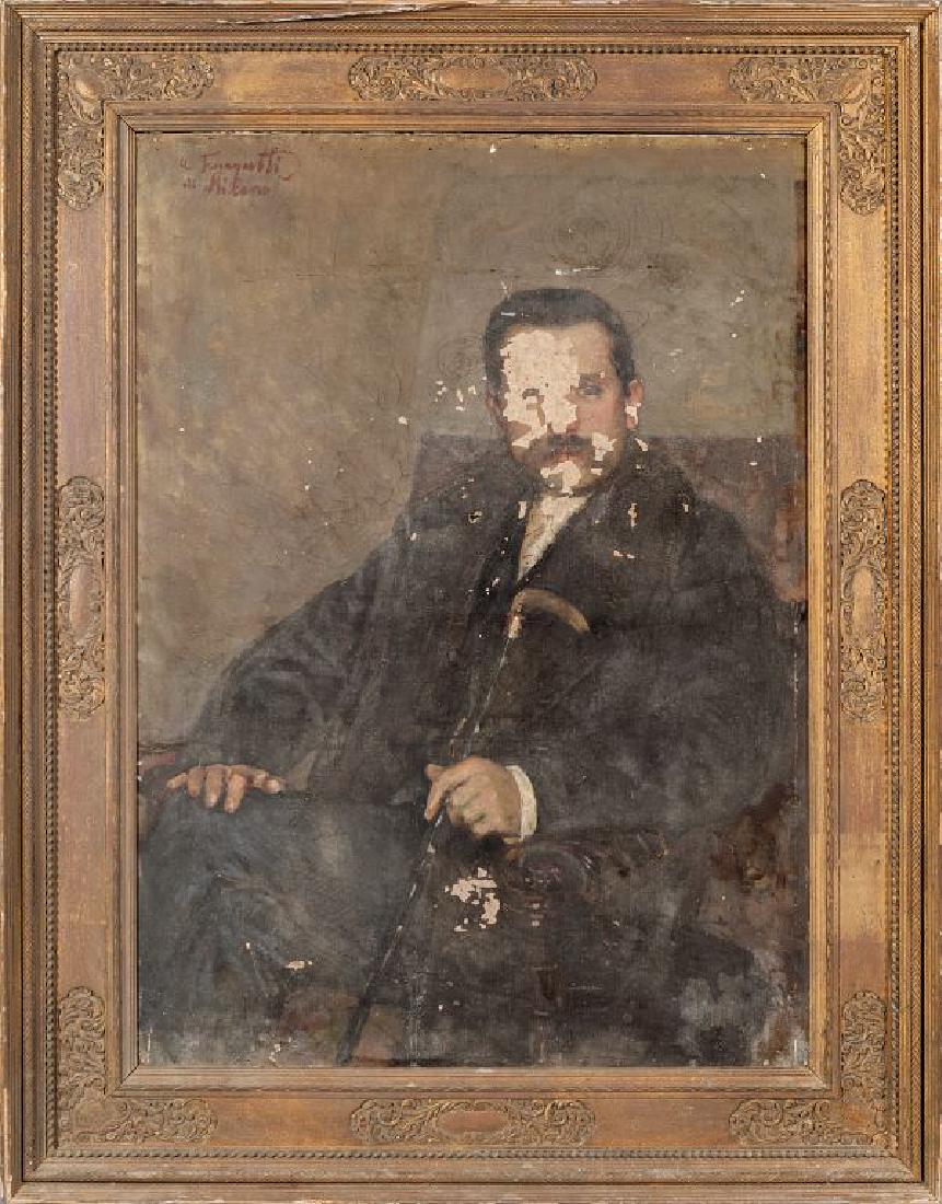 ARNALDO FERRAGUTI (1862-1925)  Ritratto (1 of 2)