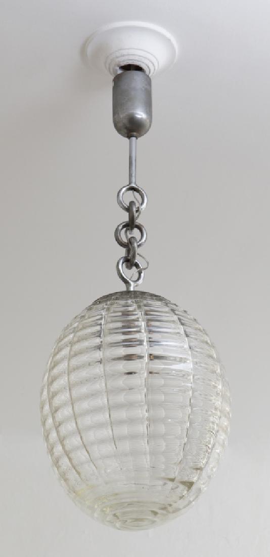 VENINI  Un lampione, anni '40.  Ottone (1 of 1)