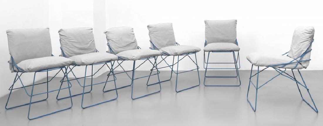 ENZO MARI  Un insieme di sei sedie 'Soft soft' (1 of 1)