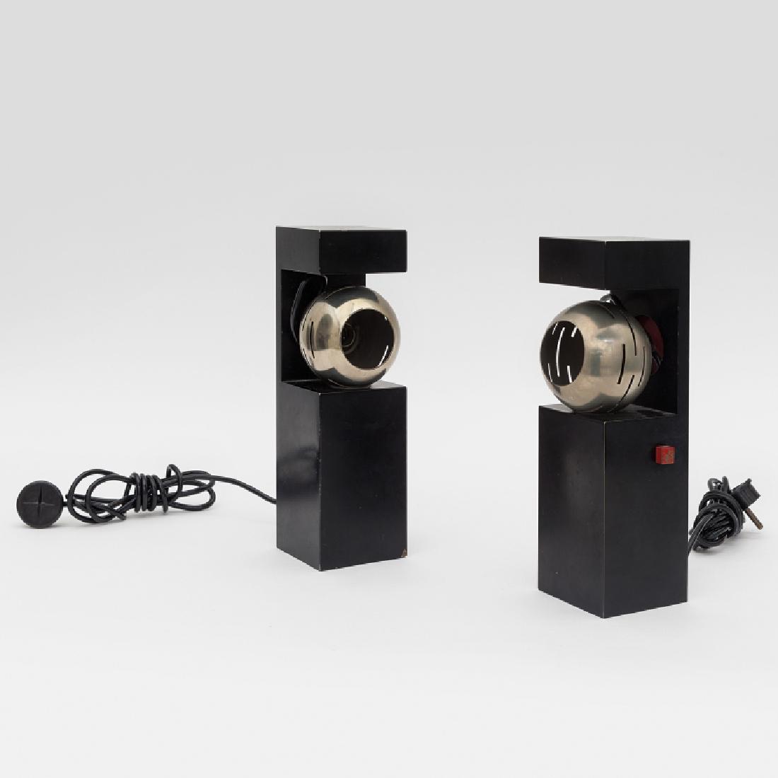 ANGELO LELII Due lampade da tavolo "Contrast" (1 of 1)