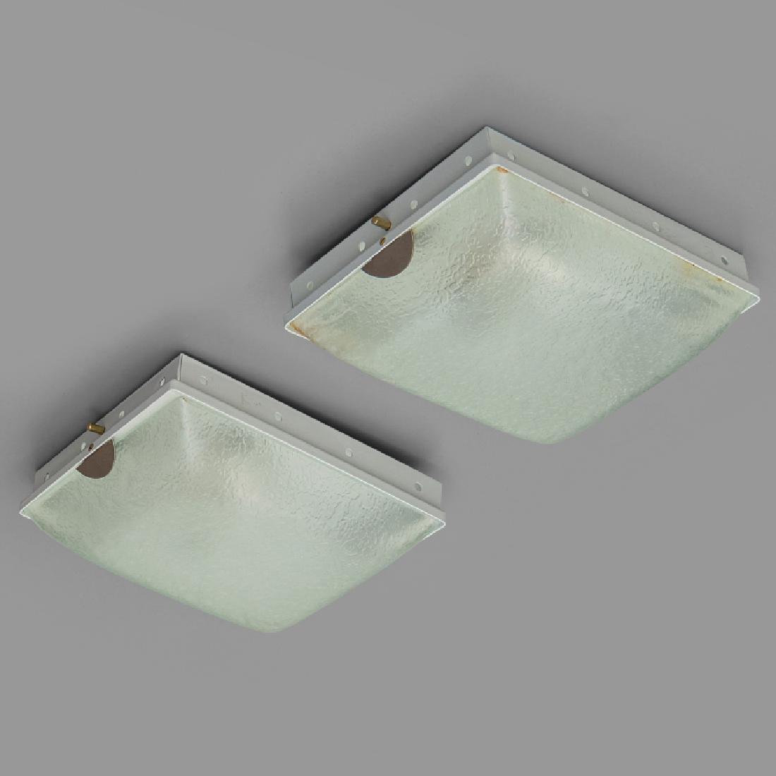 FONTANA ARTE  Due plafoniere '1938', circa (1 of 1)