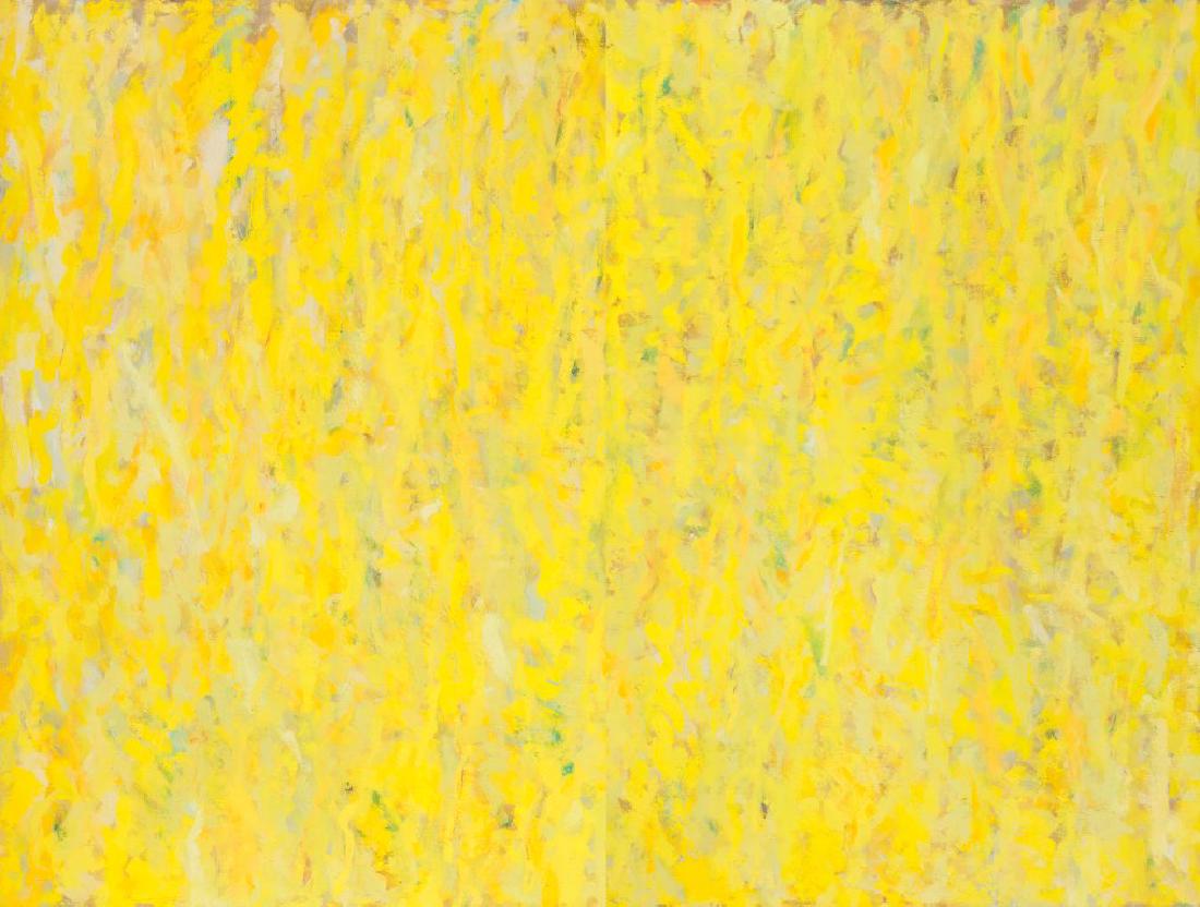 GIANCARLO BARGONI (1936-) Senza titolo: GIANCARLO BARGONI (1936-) Senza titolo 1984 olio su tela (dittico) cm 150x100 (cad.) 150x200 (dimensioni totali) firmato e datato sul retro Untitled 1984 oil on canvas (diptych) 59,05x39,37 in (each)