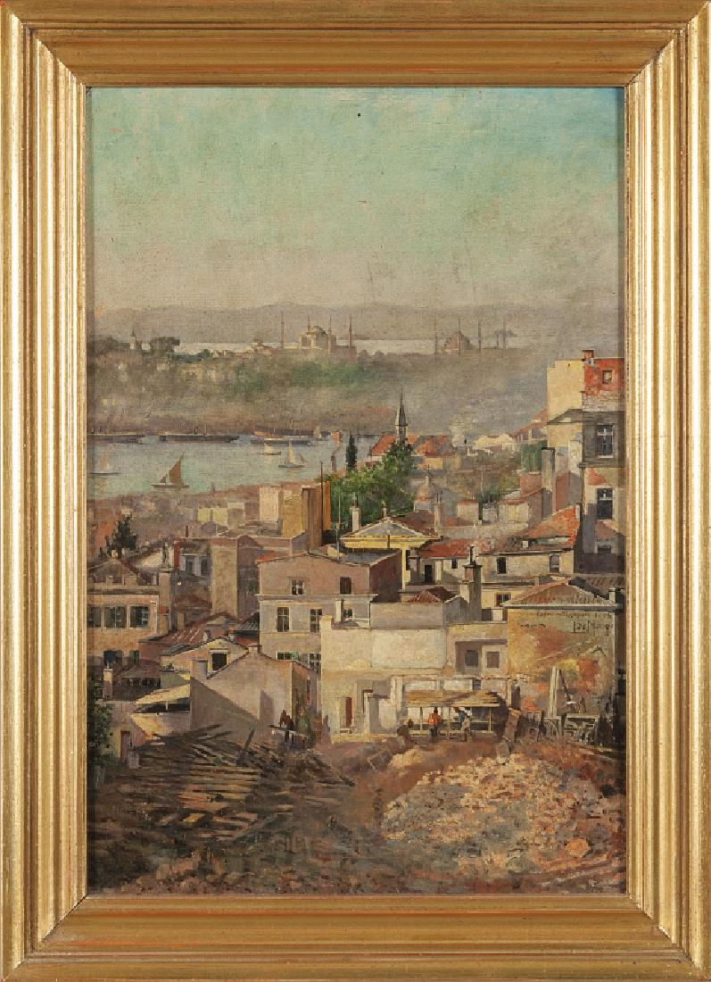 LEONARDO DE MANGO (1843-1930)  Veduta di (1 of 2)