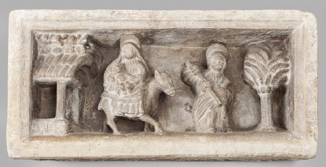 La fuga in Egitto, formella ad altorilievo in (1 of 1)