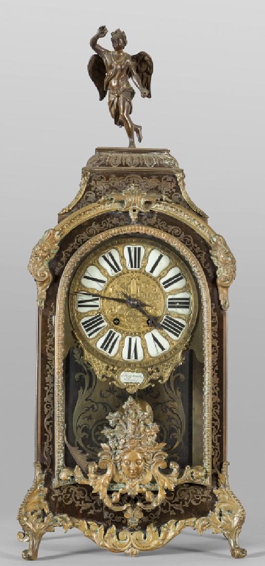 Orologio Napoleone III in stile Boulle, ricca (1 of 1)