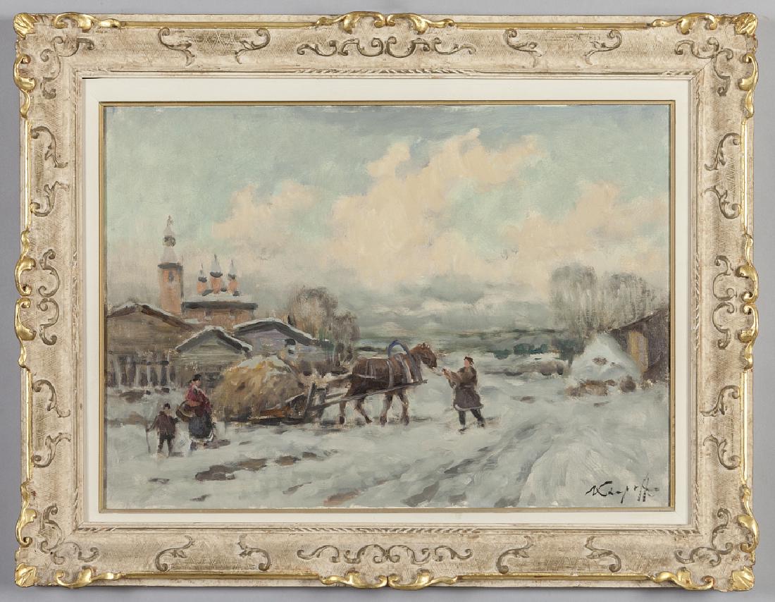 KARPOFF IVAN (1898-1970)  Paesaggio invernale (1 of 1)