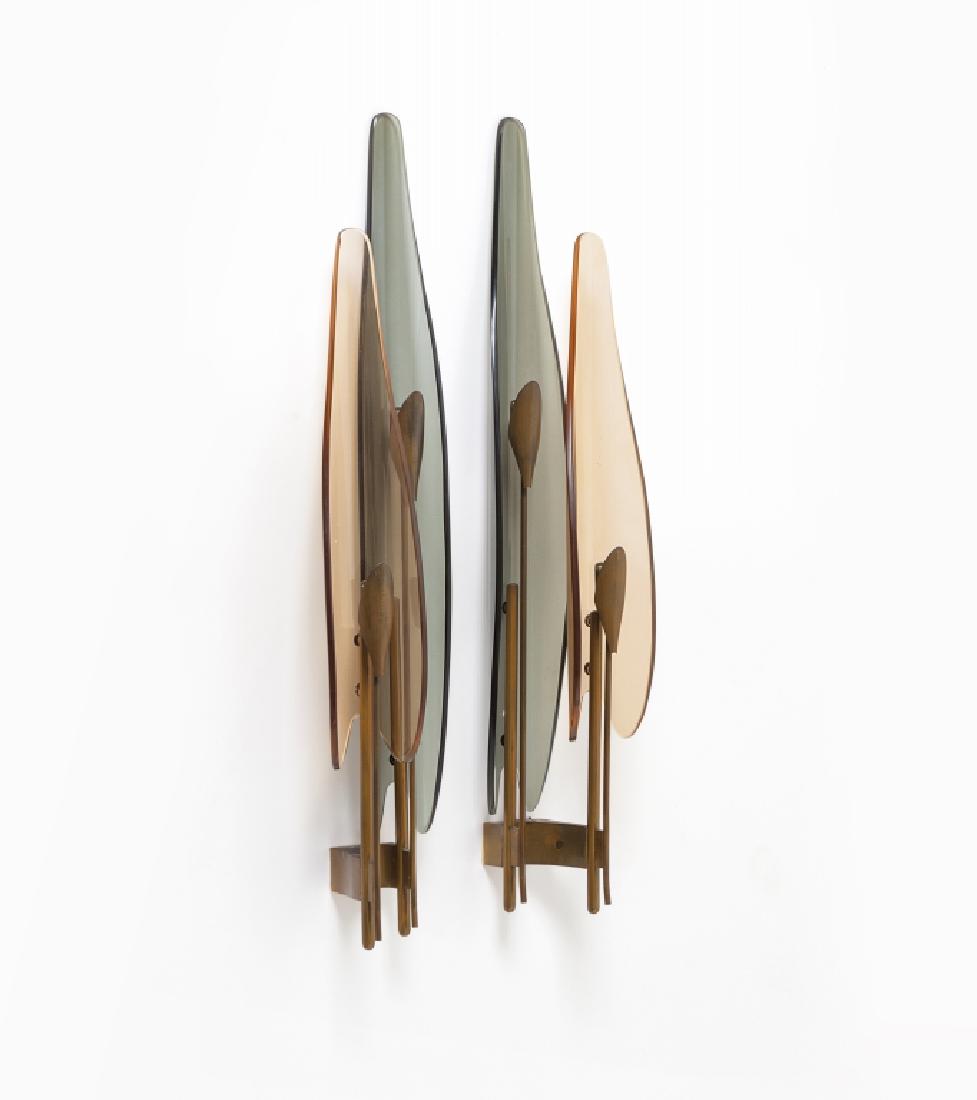 MAX INGRAND  Due lampade da parete '1461 A' (1 of 1)