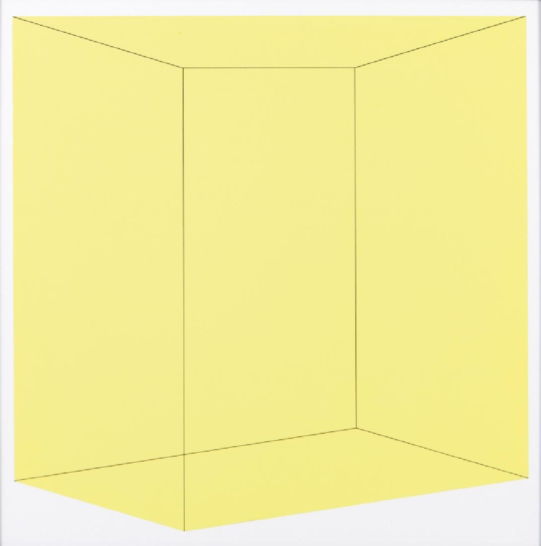 GIANNI COLOMBO (1937-1993) Senza titolo: GIANNI COLOMBO (1937-1993) Senza titolo 1978 serigrafia cm 50x50 esemplare 57/99 firmato e numerato sul retro Untitled 1978 silkscreen 19,68x19,68 in edition 57/99 signed and numbered on the reverse e