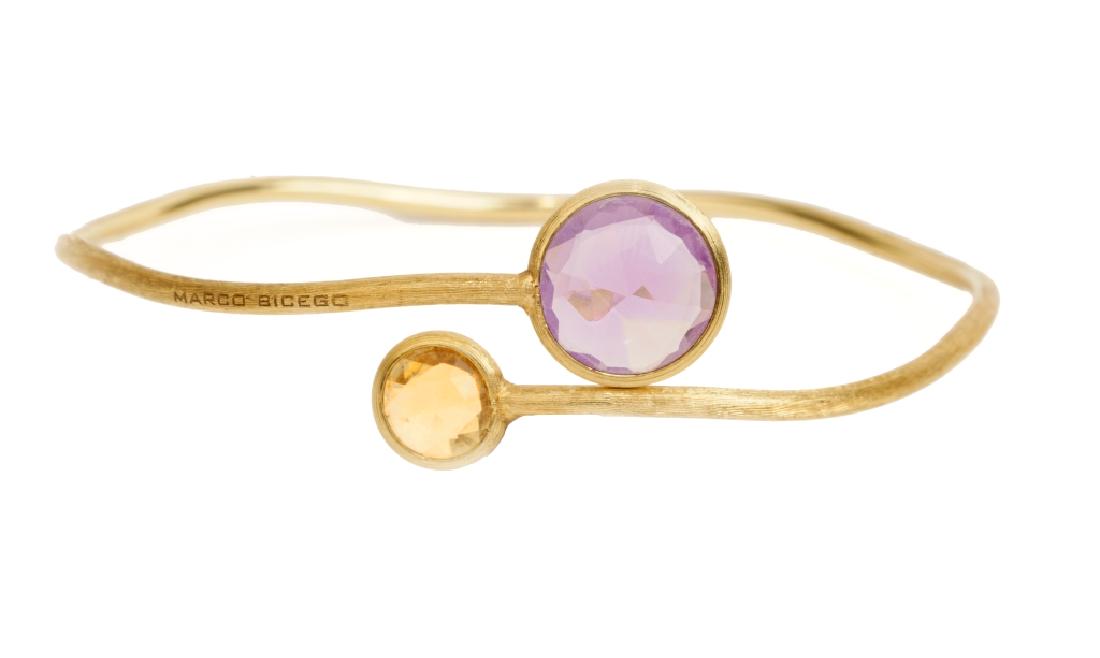 Bracciale a forma di contrarier in oro giallo con (1 of 1)