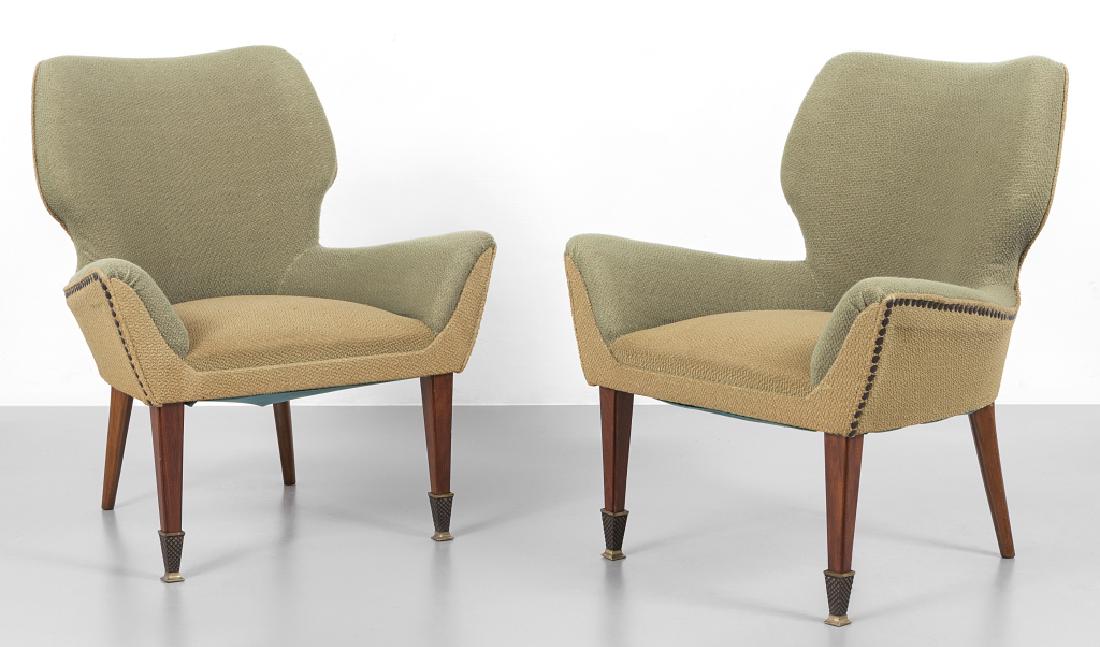 DUE POLTRONCINE, anni '50.  Struttura e gambe (1 of 1)
